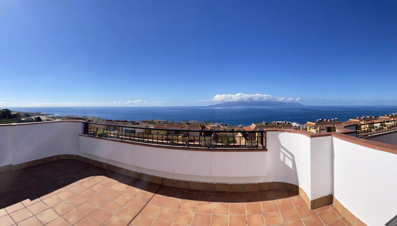 Amazing Duplex With Large Terrace And Sea Views Apartment Puerto de Santiago  Bagian luar foto